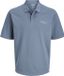 JACK&JONES JJEARCHIVE GRAPHIC POLO SS LN Heren Polo's Blauw S