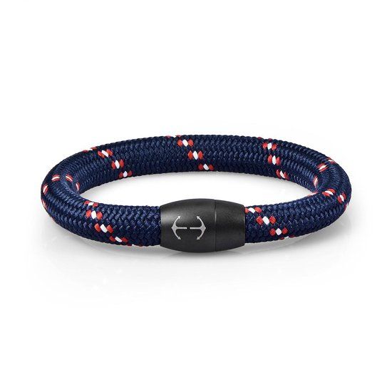 Galeara Design Touw armband Galeara NAU Blauw 19.5cm - Unisex