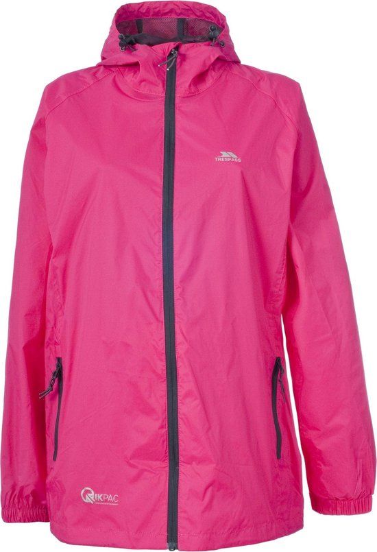 Trespass Qikpac Jas Roze L Vrouw - Unisex - Sasparilla