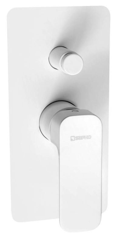 Sapho Spy Douche Inbouw Mengkraan 2 standen Mat Wit - 8590913847813