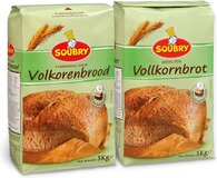 Soubry Volkoren Broodbakmix - 2 x 5kg - Grootverpakking