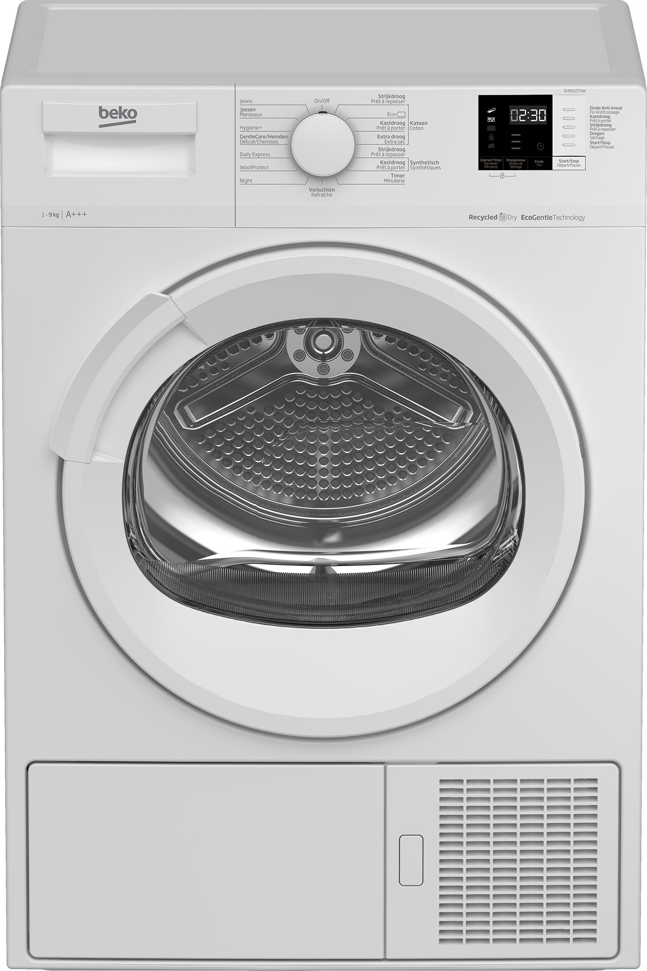 Beko DH9552TXW Warmtepompdroger - 9 kg - A+++ - Wit
