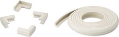 Inofix Cremekleur Kindergewatteerde 2M rol Incl. 4 hoekbeschemers.