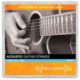 World Rhythm Akoestische Gitaarsnaren Light .011-.052