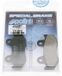 Polini Plaquettes de frein organiques, dimensions 42,6 x 81,6 x 9,3 mm, avec homologation ABE 4T, pour Honda SH 125i