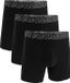 Under Armour Performance Cotton Boxerjock 6in 3-pack Rood Maat M