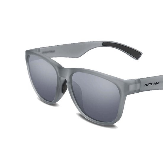 Nathan | Summit Polarized Sunglasses | Hardloopzonnebril | Gray | One Size -