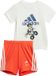 adidas Sportswear Disney Mickey Mouse T-shirt Setje - Kinderen - Wit - Maat 92