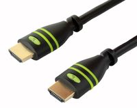 Techly HDMI Aansluitkabel 10.00 m ICOC-HDMI-4-100 Zwart