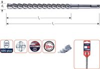 Rotec Hamerboor SDS+ Quattro-X ø16,0x260/310