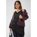 Kaffe Curve Plus Size top - zwart