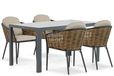 Lifestyle Garden Furniture Lifestyle Lifestyle Nice/Venustas 150 cm dining tuinset 5-delig