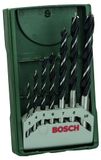 Bosch 7-delige Mini-X-Line set houtboren