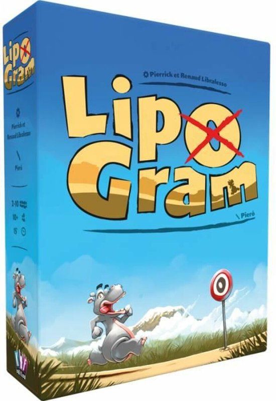 3224 Lipogram - Asmodee - Partyspel