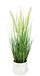 Kunstmatig vossenstaartgras met plantenpot, kunstgras, decoratief gras, groene planten, sierzaden, siergras, solitair gras, zachte pool, gras
