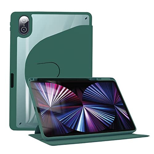 Spzhike Beschermhoes voor iPad Mini 6 Cover 2021 8,3 inch met penhouder, compatibel met Apple iPad Mini 2021 nieuwe beschermhoes 6e generatie met standaard, robuuste beschermhoes voor iPad Mini 8,3 inch