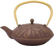 Bredemeijer Theepot Kunming 1,3L Gietijzer Aubergine met Filter