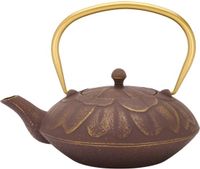 Bredemeijer Theepot Kunming 1,3L Gietijzer Aubergine met Filter