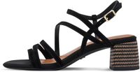 Tamaris Dames Sandaaltje 1-28211-42 0A1 Schwarz comb Maat 40