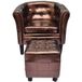 Maison Exclusive Fauteuil Avec Repose-pied Marron Similicuir