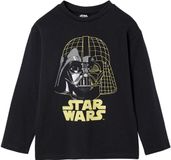 Vertbaudet Tweekleurige pyjama STAR WARS® antraciet lange mouw katoen 110