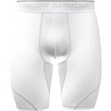 Under Armour Hg Elite Long Korte Broek Wit S Man