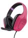Merkloos Koptelefoon headset - Gaming headset met opklapbare microfoon - Roze - 3,5 mm aansluiting