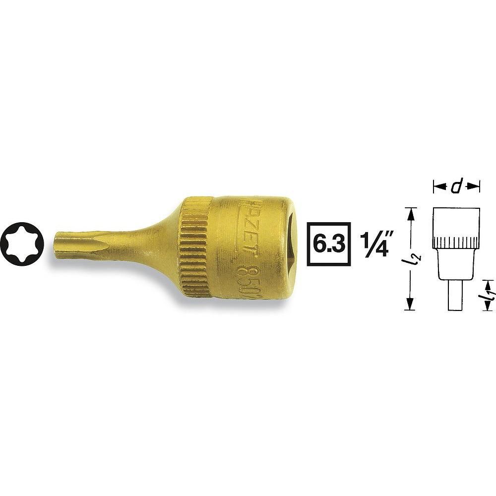 HAZET 8502-T8 Moerdraaier stukken