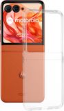 Techsuit Hoesje geschikt voor Motorola Razr 70 / Motorola Razr 60 / Razr 50 - Clear Silicone Back Cover - Transparant