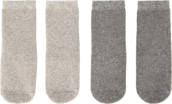 Prénatal peuter unisex antislip sokken - Grijs - Maat 20/21