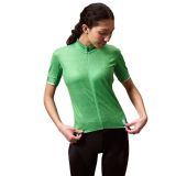 Endura Women's FS260 Print S/S Jersey Green - L