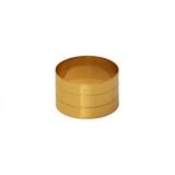 Set van 4 goudkleurige servetten