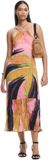 Desigual Nachtjapon Vrouwen Limoges Geel Tie-dye Mouwloos L