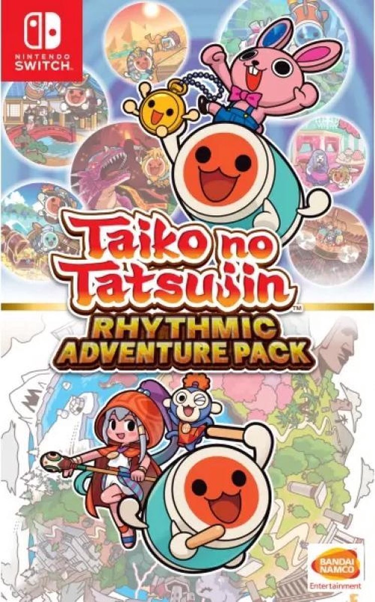 Namco Bandai Taiko No Tatsujin Rhythmic Adventure Pack (Code in a Box) Nintendo Switch