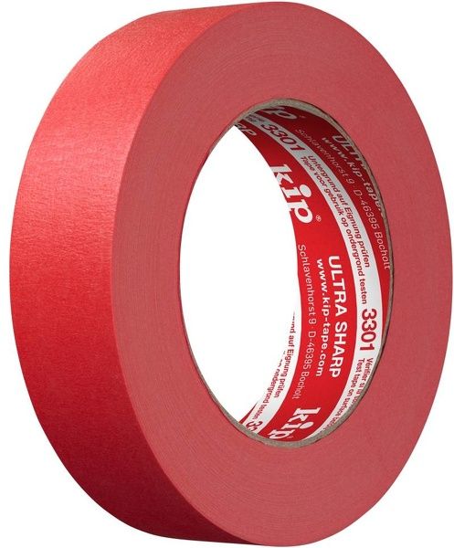 Kip Tape 3301-24 Crêpe Afplaktape - 50mx24mm