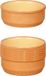 La Dehesa Tapas/creme brulee serveer schaaltjes - set van 12x - terracotta - geel - 12 x 4 cm