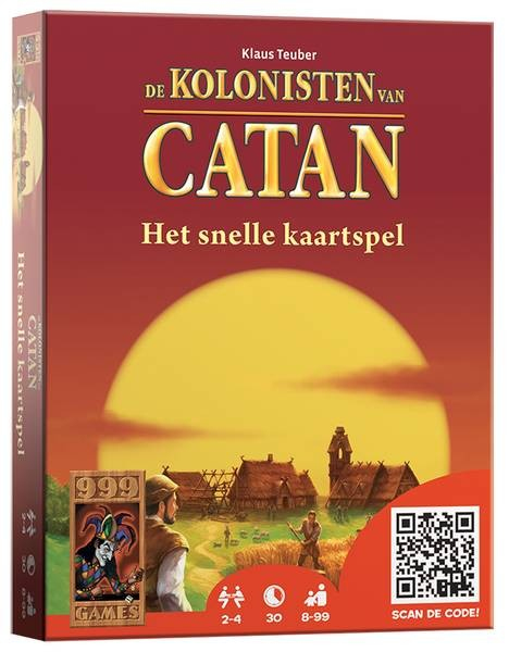999 Games De Kolonisten van Catan: Het snelle Kaartspel