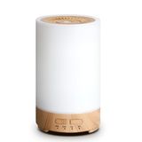 Romon Diffuser voor etherische oliën, kamergeur, 150 ml, elektrische ultrasone diffuser voor etherische oliën met luchtbevochtiger, 7 led-kleuren, voor woning, kantoor, huis, yoga