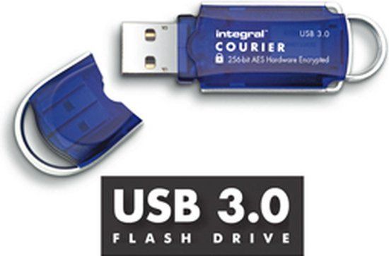 Integral Crypto Dual FIPS 197 Encrypted USB 3.0 - 16GB
