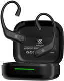 KZ AN01 - Draadloze HiFi Oorhaak Adapter - Bluetooth 5.4 - ANC & Transparantiemodus - LDAC Audio - 40U Batterij - 2-Pin 0.75mm Compatibel - Zwart