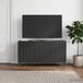 Maison Exclusive Meuble TV exclusif - Dimensions : 99 x 34,5 x 52 cm - Couleur : Noir - Matériau : Bois composite