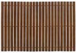 5Five Vloer badmat - Donker bamboe hout - Antislip - Douchemat - 60 x 40 cm