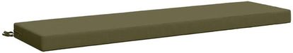 vidaXL Bankkussen SOEST 100% Polyester Olijfgroen 160 x 40 x 8 cm