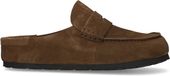 BIRKENSTOCK Muiltjes 'Naples' donkerbruin