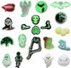 Bol Schoen Charms - 20 Pièces Décoration Halloween - Plastique