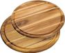 Kesper Planche à pain/planche à découper - 2x pièces - Bois d'acacia - 25 et 30 cm