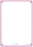 Oxford indexkaart Fuchsia A5 50 stuk(s)