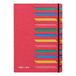 Pagna Descorganizer Classic (verzamelmap, 12 vakken, 1-12) rood