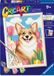 Ravensburger CreArt: Floral Corgi – Schilderen op Nummer