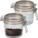 Le Parfait Voorraad/weckpot - 2x - glas - transparant - 10,5 x 10 cm - 500 ml
